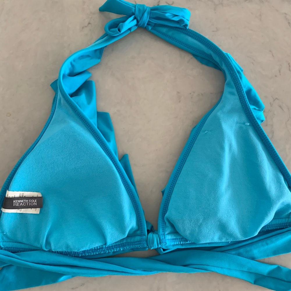 KENNETH COLE HALTER SWIM TOP - Picture 2 of 4